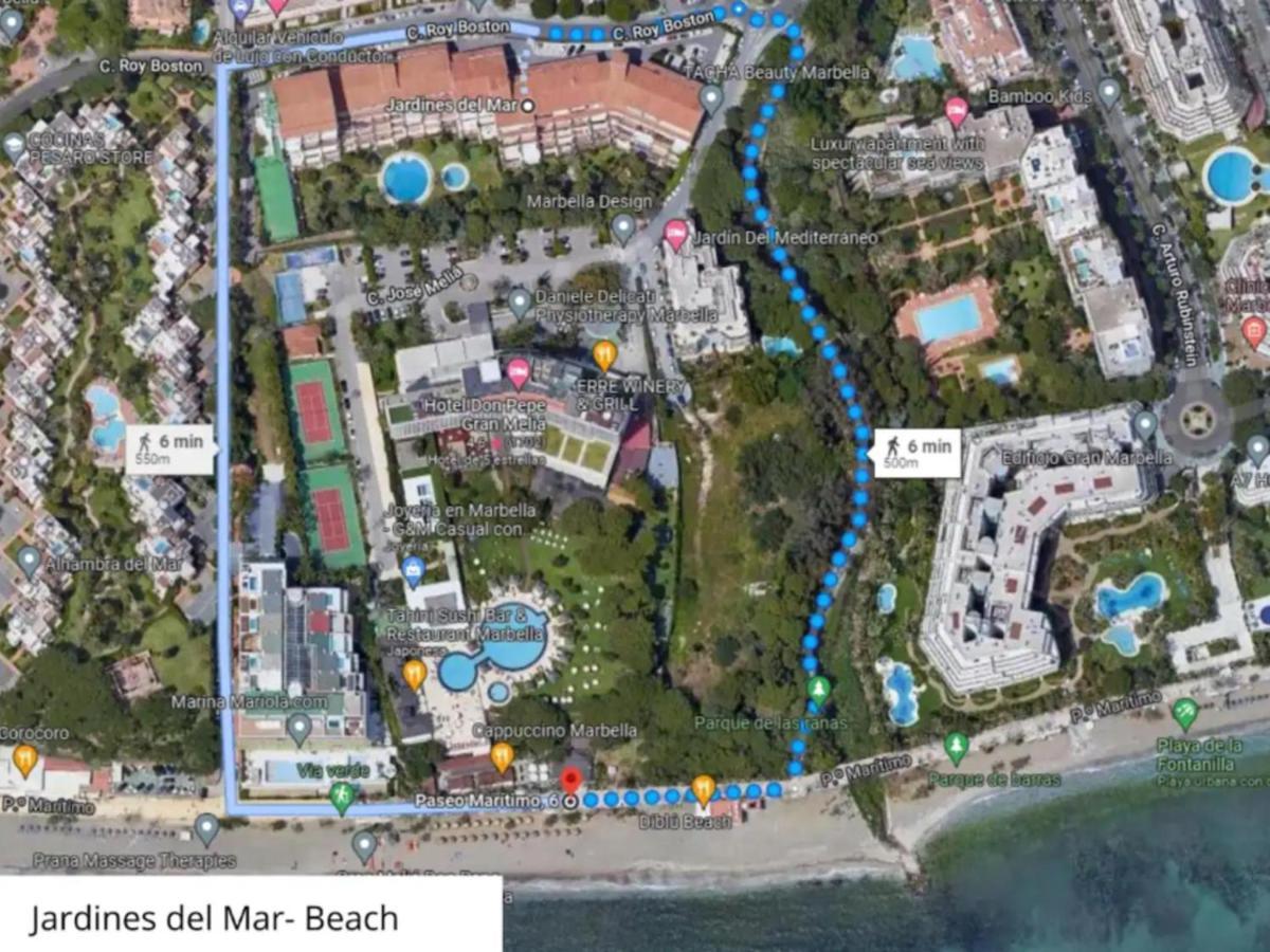 Luminoso Apartamento En Segunda Linea Playa 438 Marbella Bagian luar foto